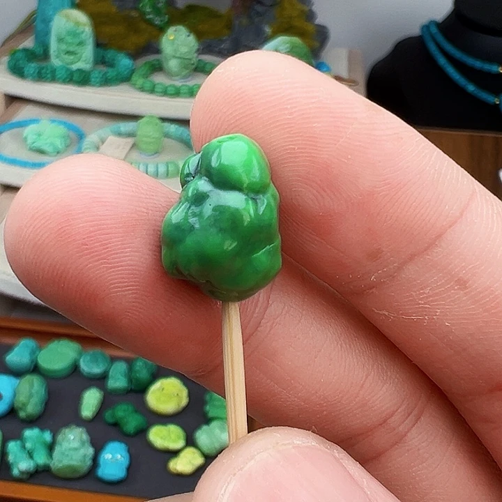 绿松石未镶嵌主播夏