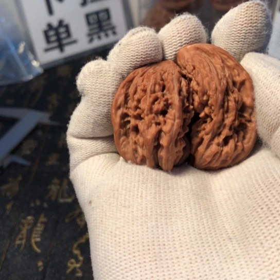 把件文玩核桃四座楼半壁