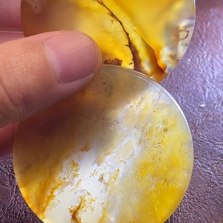 默***风玛瑙/玉髓颈饰未镶嵌