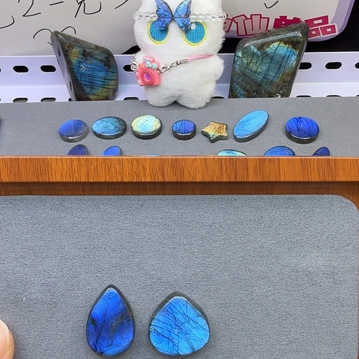 文***拉长石裸石小燕子！拉长石！