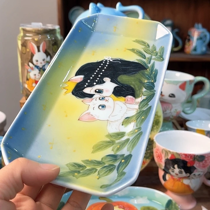 陶景德镇釉下手绘陶瓷