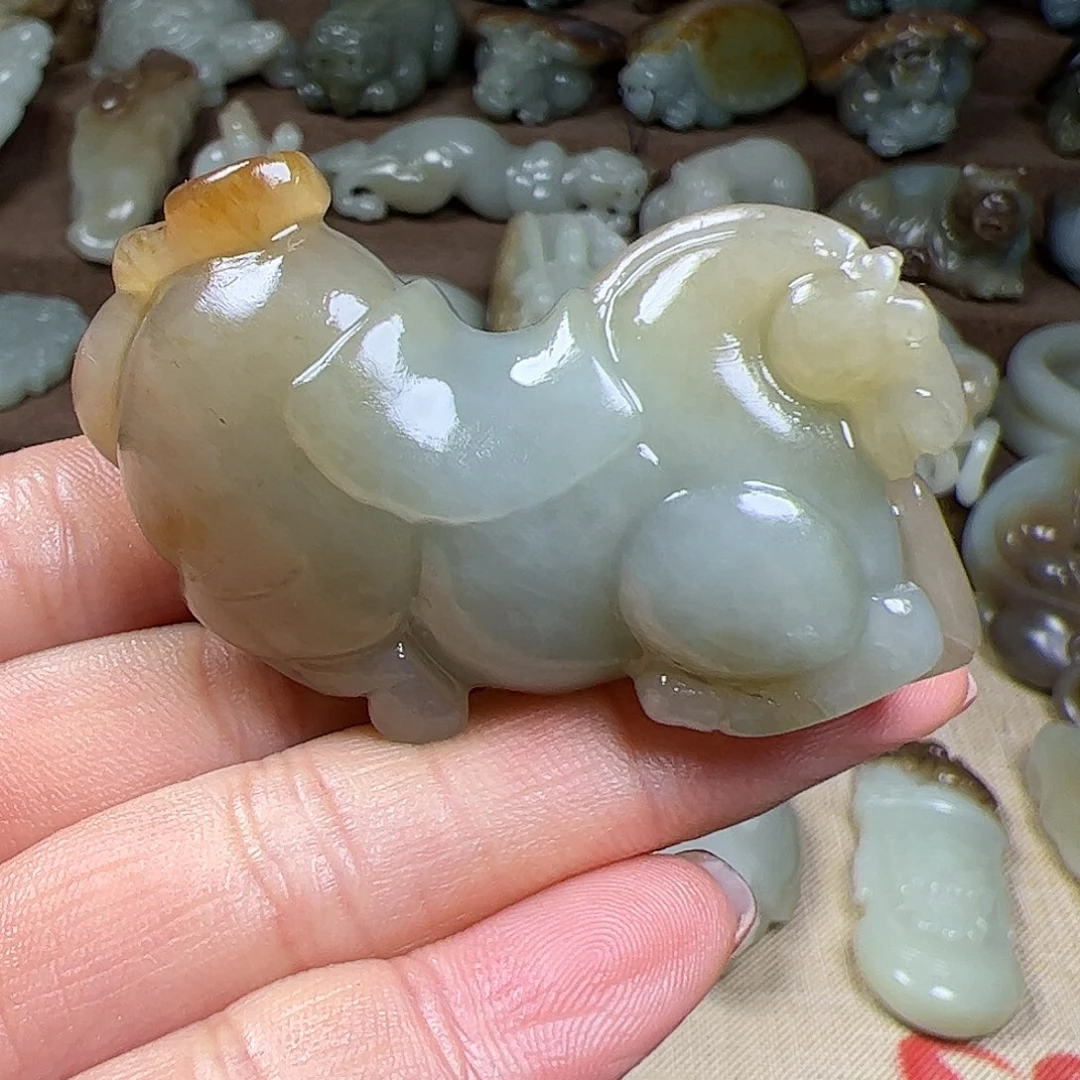 和田玉挂件未镶嵌