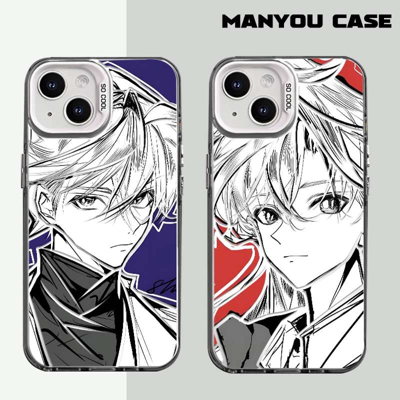 新一小兰适用于动漫小众苹果16华为一加oppo小米手机防摔壳