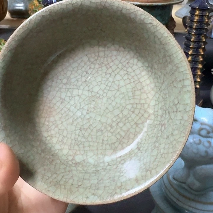 摆件汝窑窑 老窑旧藏瓷