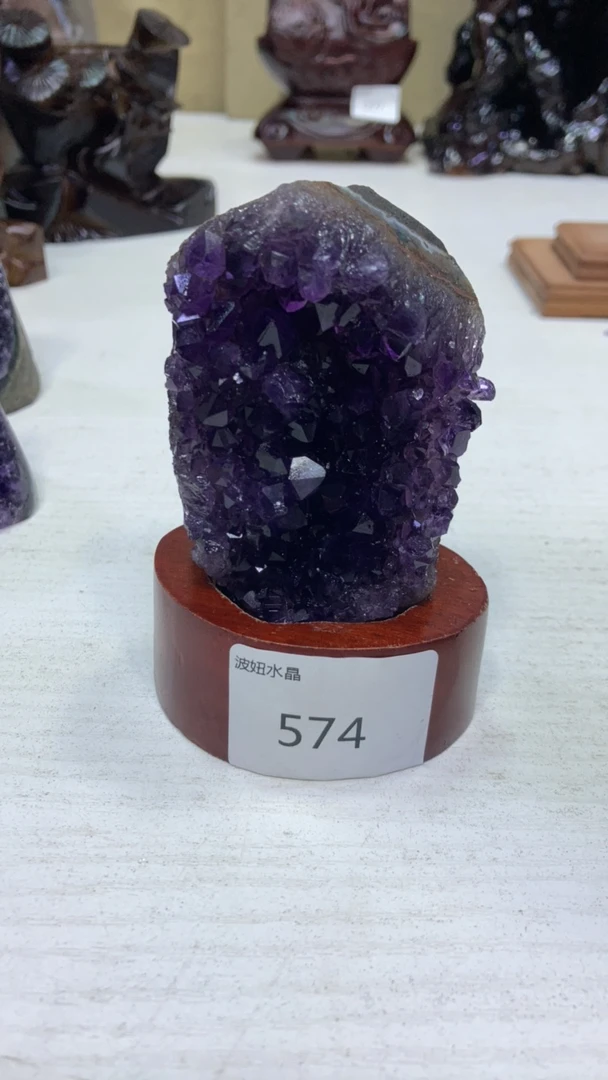 天然水晶摆件1664