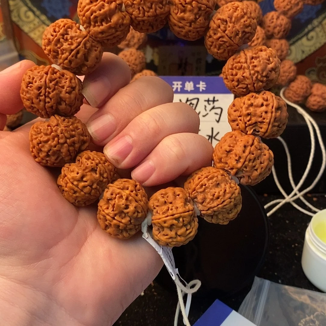 纤***手串金刚菩提27六瓣毕业