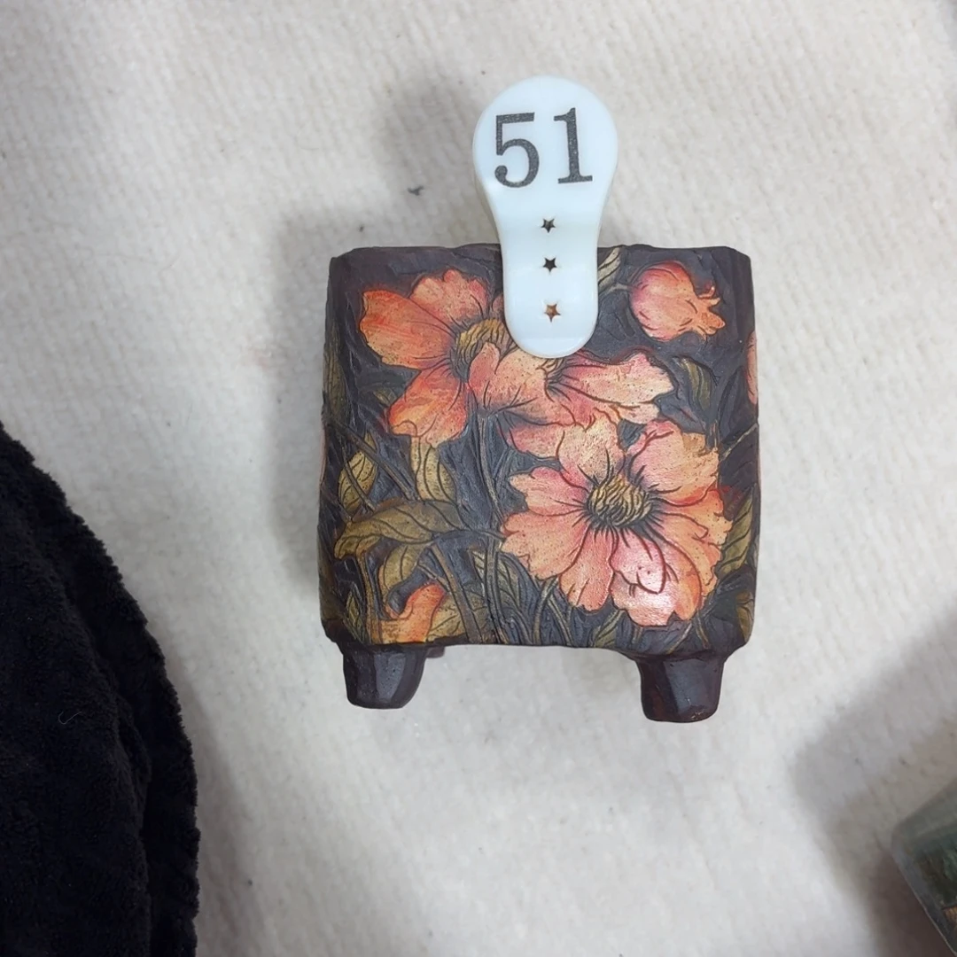 -***。花盆紫砂陶瓷多肉花盆精品