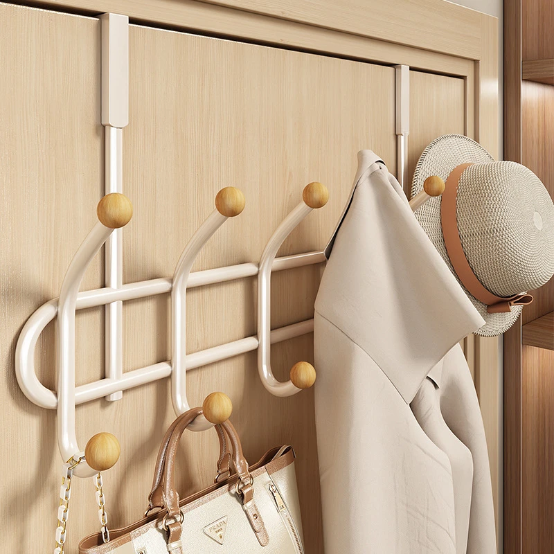 门后挂钩强力承重挂衣钩免打孔挂衣架壁挂墙上书包帽子钥匙收纳架