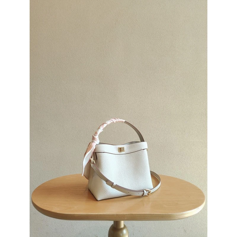 牛皮手提包包女2025春夏新款单肩斜跨包韩版百搭小猫包真皮潮