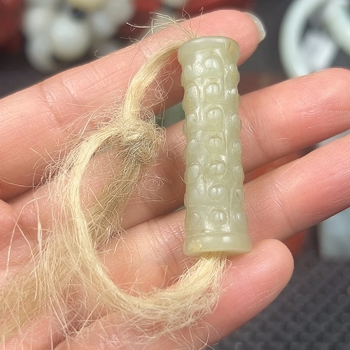 吊坠白玉菩提精选商品一物一图