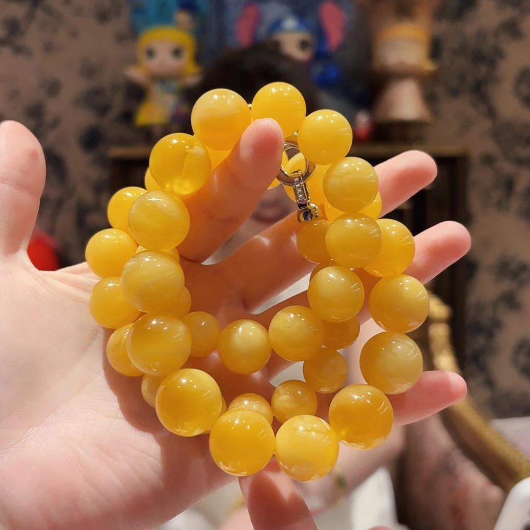 蜜蜡颈饰未镶嵌颈饰
