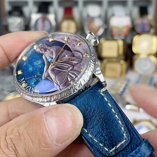 钢金属合金人工动能机芯