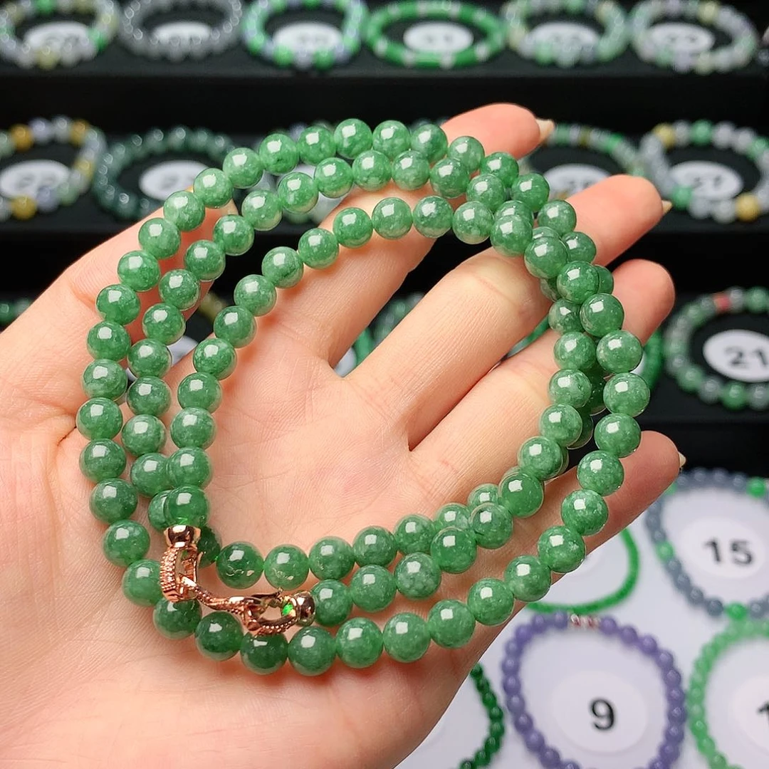 未镶嵌手链翡翠翡翠