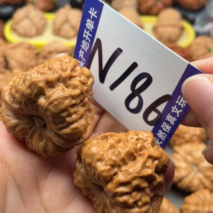 文玩核桃把件蛙蛙39尺