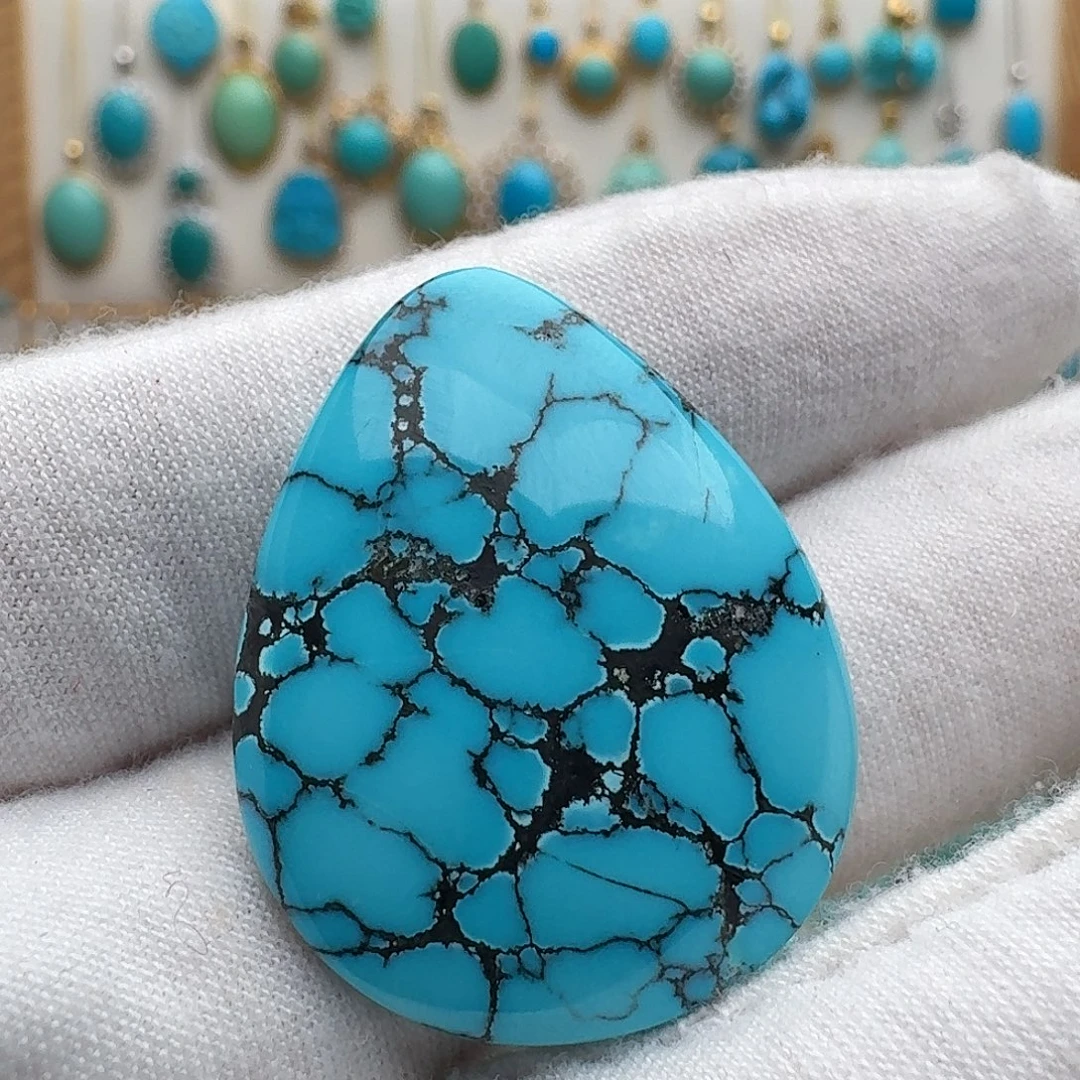 绿松石未镶嵌吊坠(不含链)