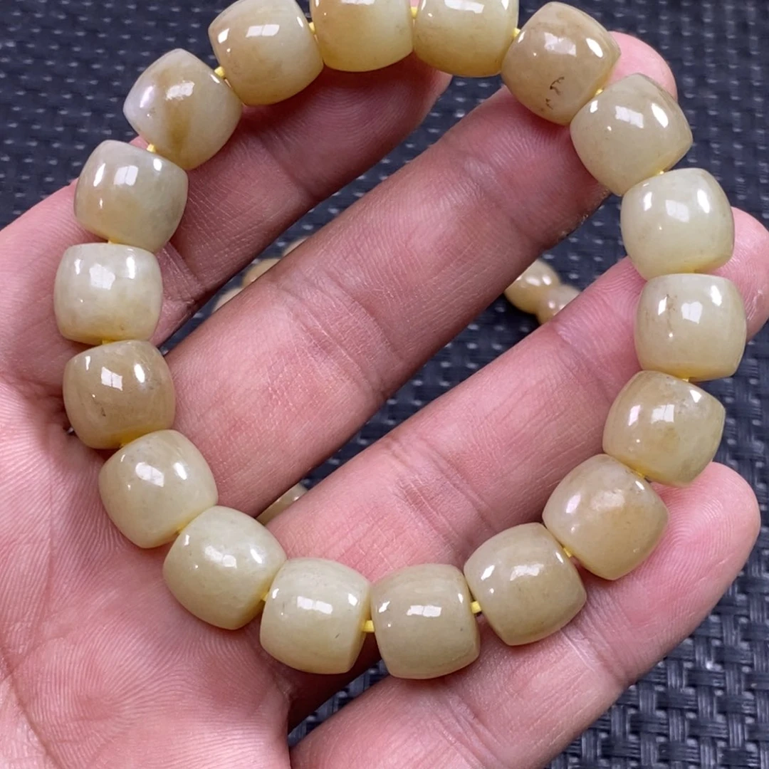 和田玉手链未镶嵌