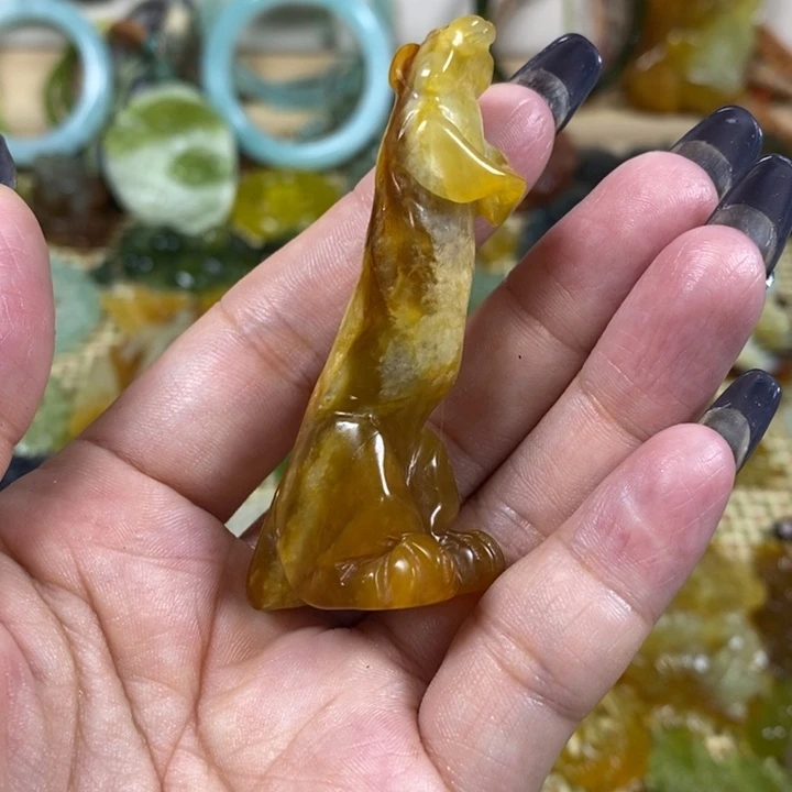 合金蛇纹石玉吊坠