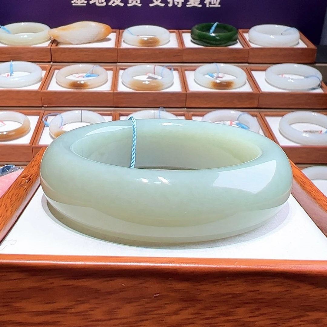 和田玉手镯 57 58未镶嵌