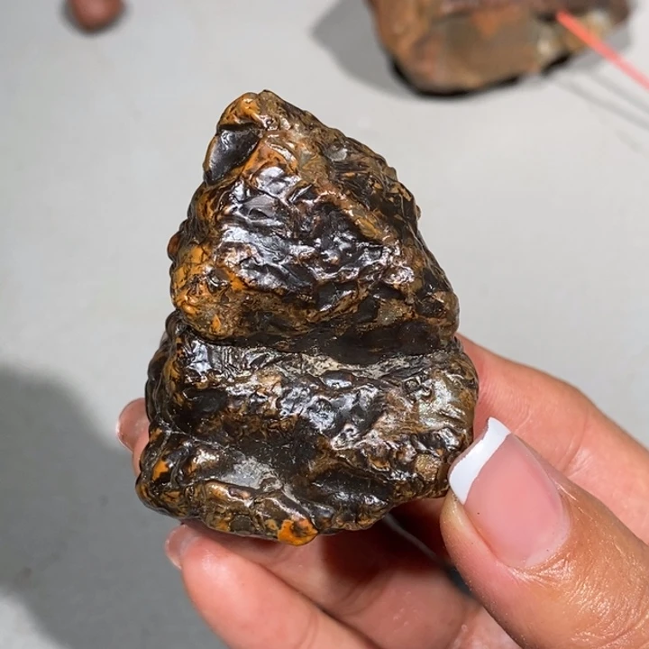 玛瑙/玉髓车挂合金石****缘22