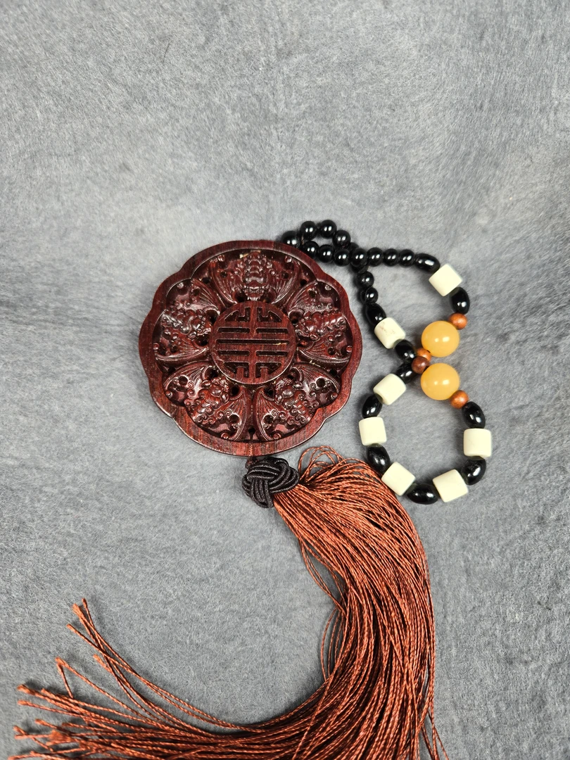 五福牌 五福临门7厘米手把件挂件