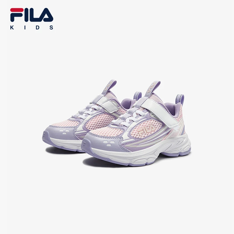 【天马2千禧风跑鞋】斐乐儿童男小童轻便防滑透气运动鞋K54B521106