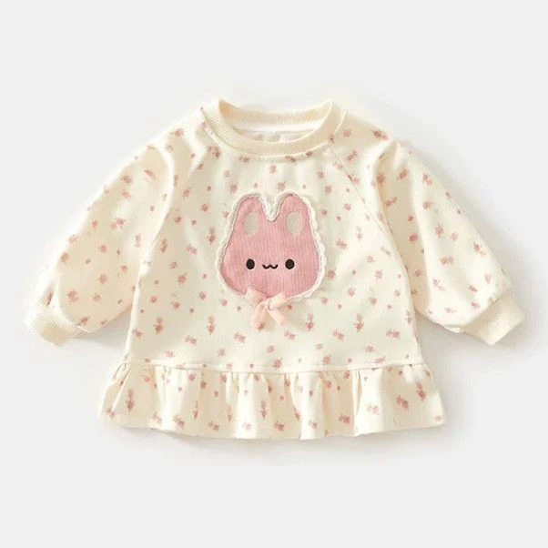 秋款女童新款卫衣洋气可爱宝宝公主上衣春装套头衫儿童衣服秋季潮