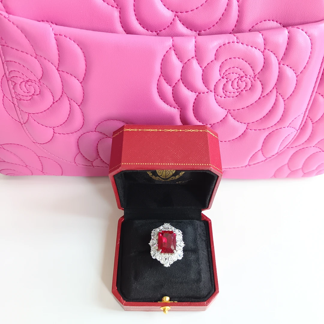 2806戒指--红--精工红戒指赠礼盒