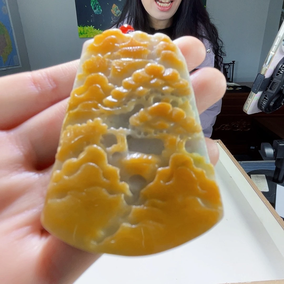 颈饰未镶嵌翡翠翡翠