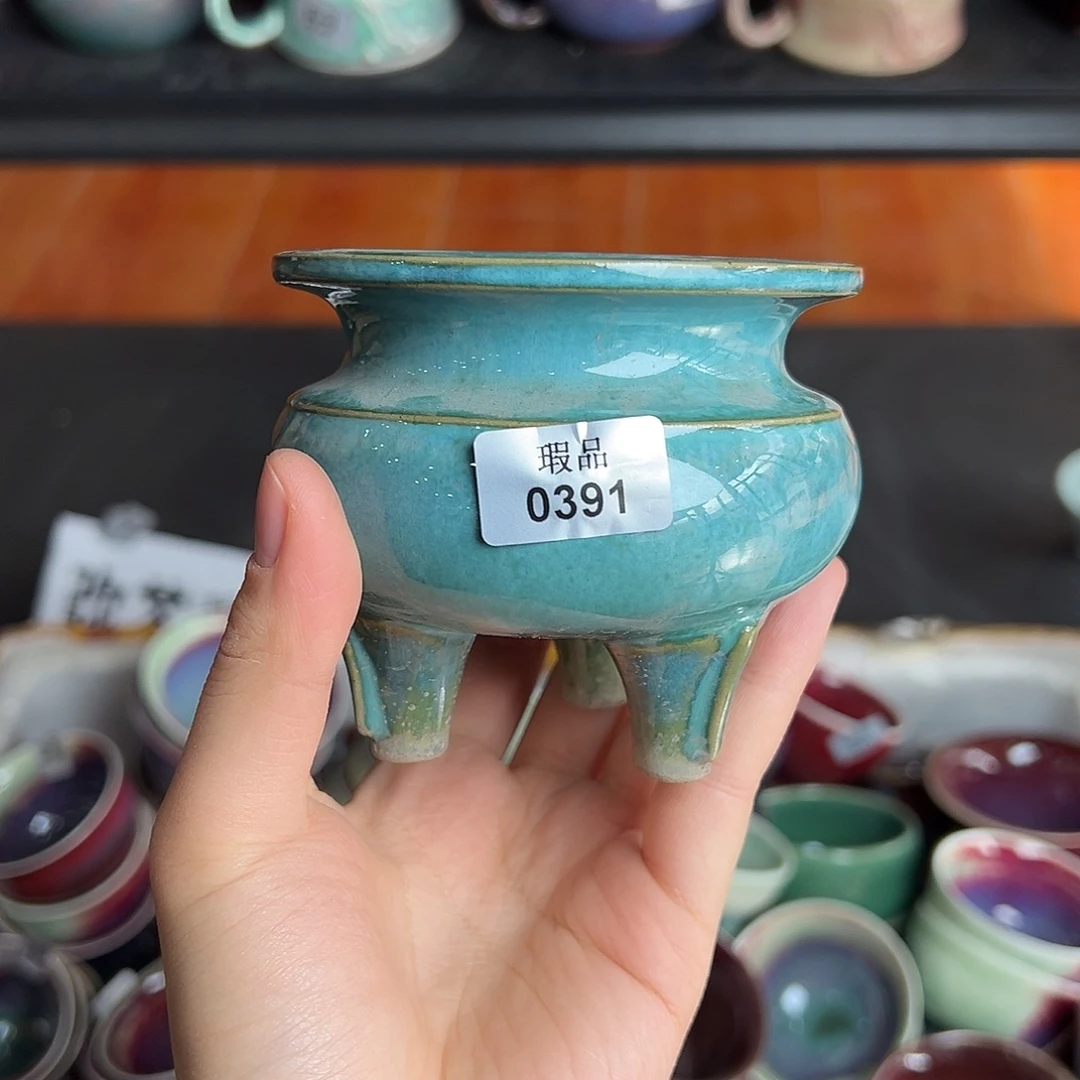 摆件陶窑口自销原矿钧瓷