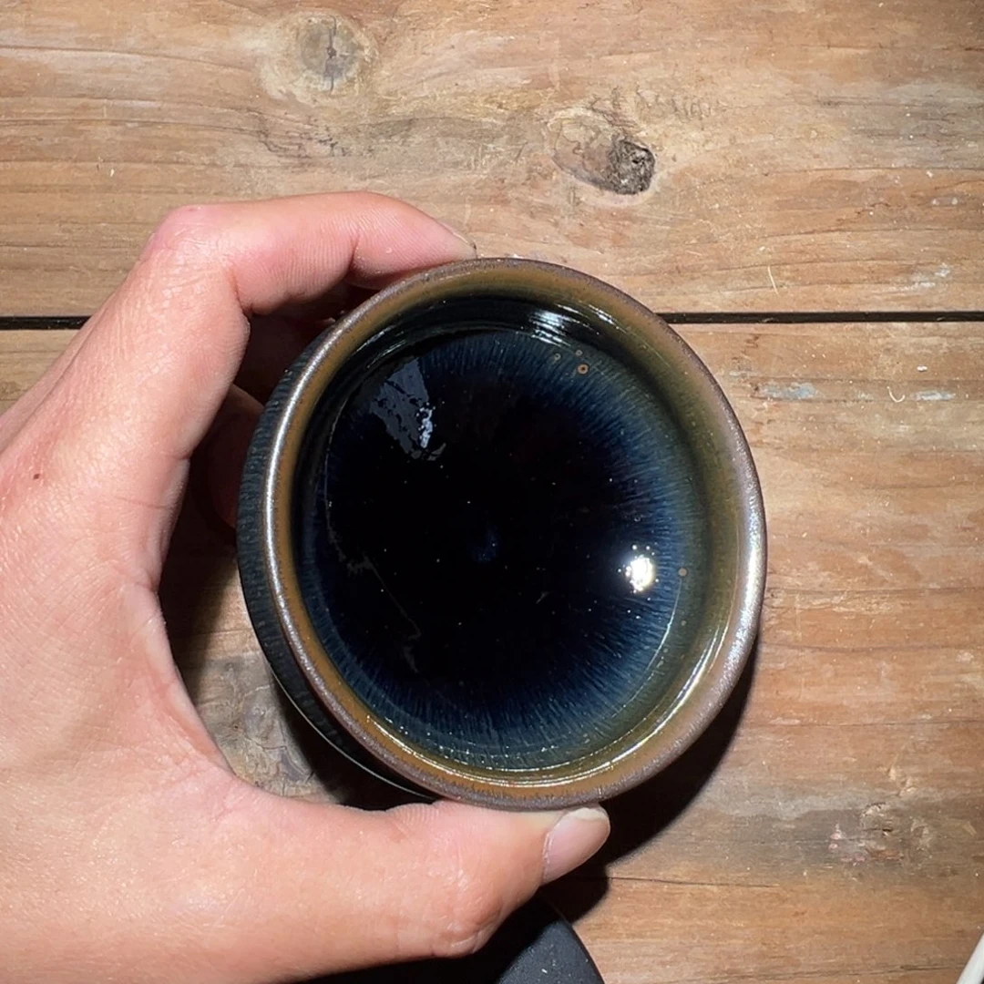 茶盏老表柴烧作品329