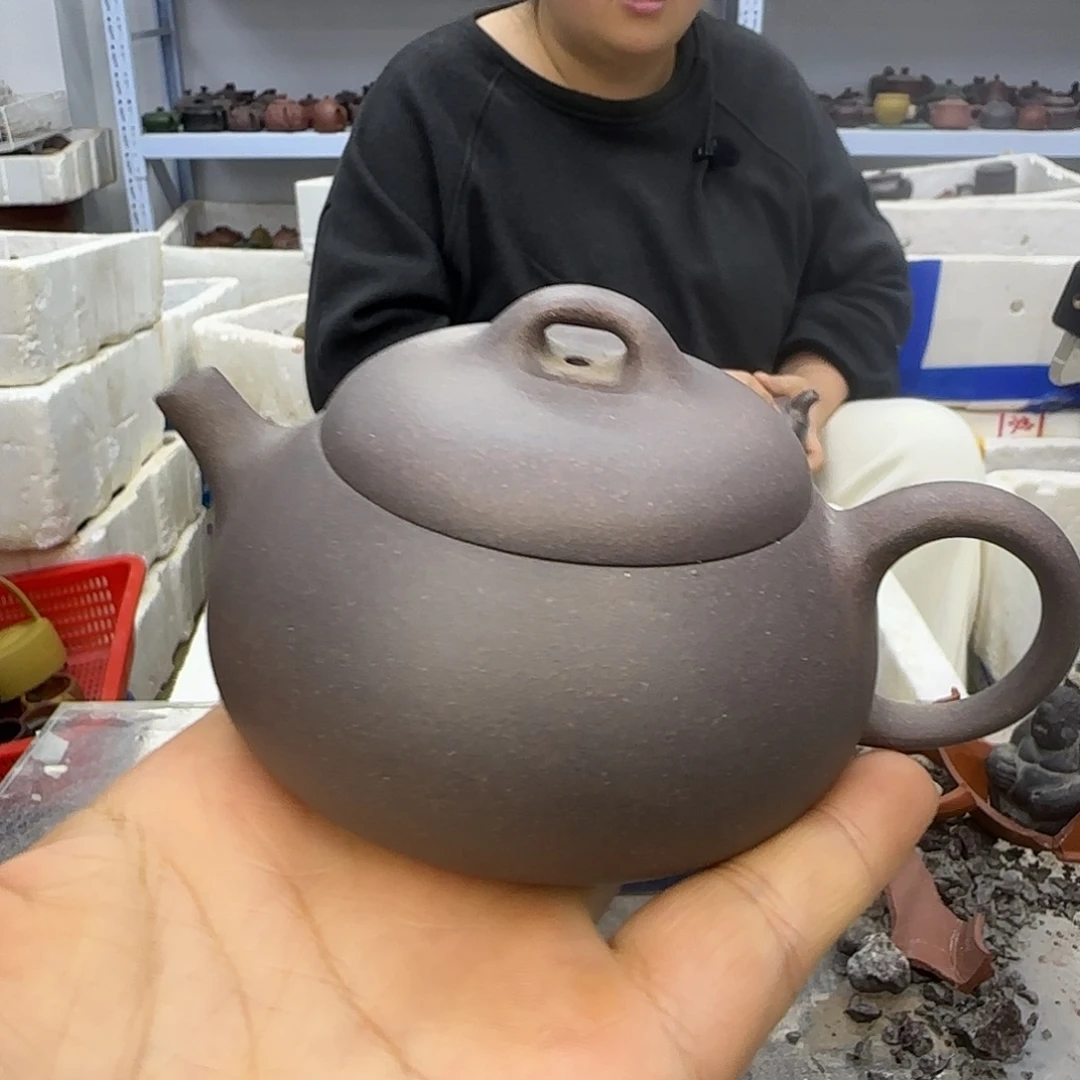 茶壶紫砂宜兴紫砂壶瑕疵处理