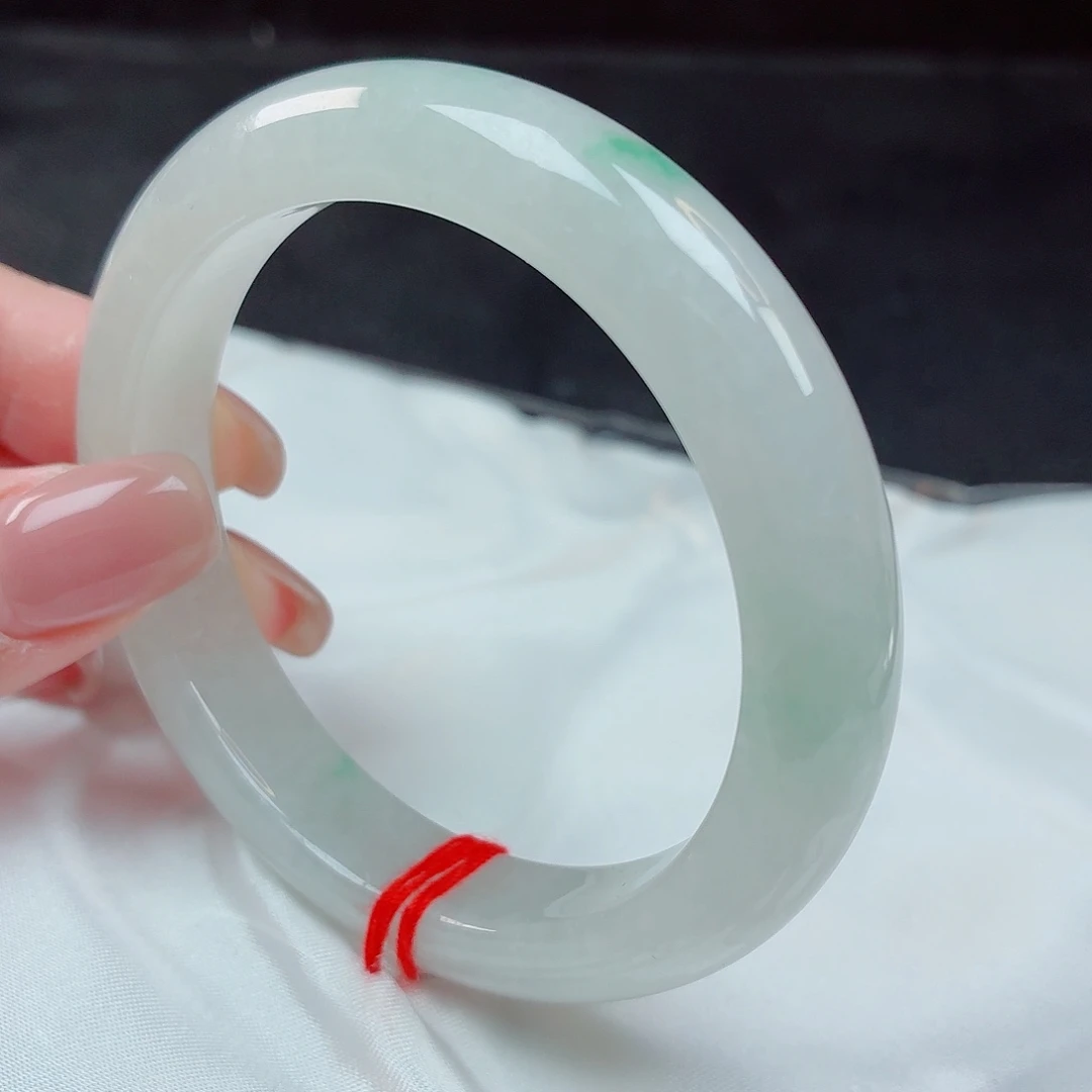 翡翠未镶嵌手镯55*