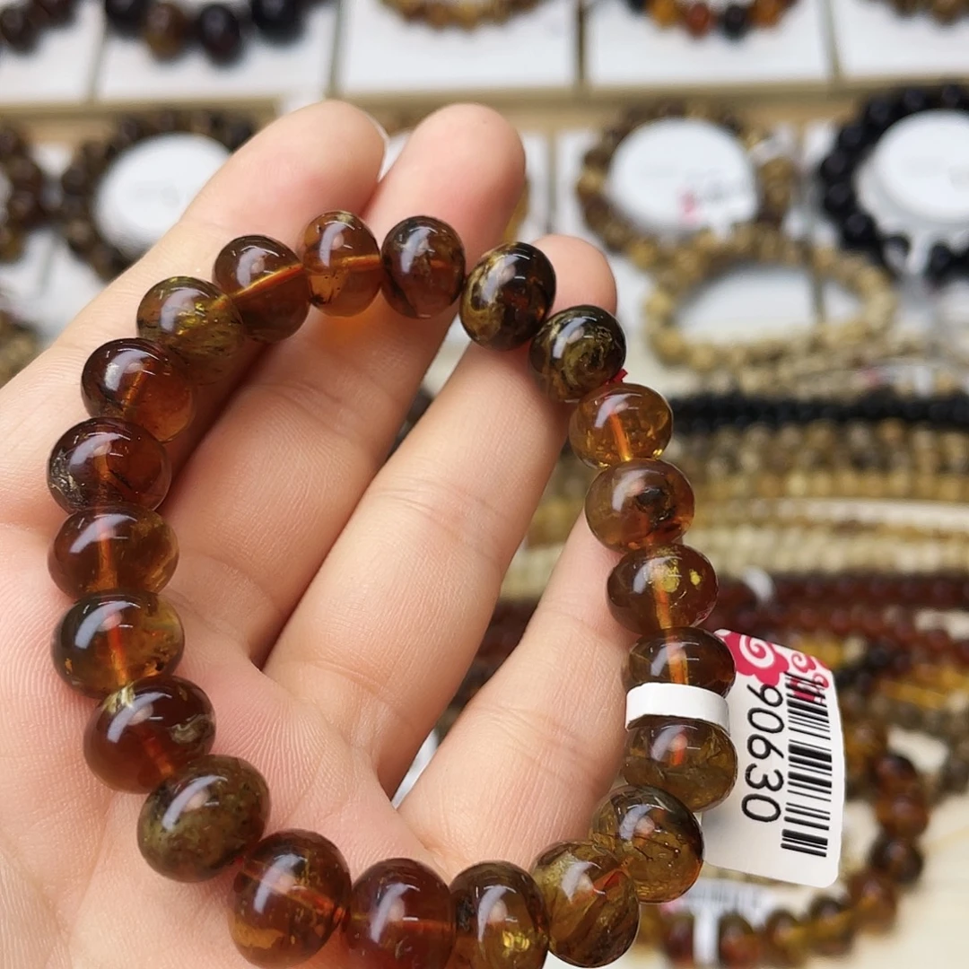 琥珀未镶嵌裸石十一90630