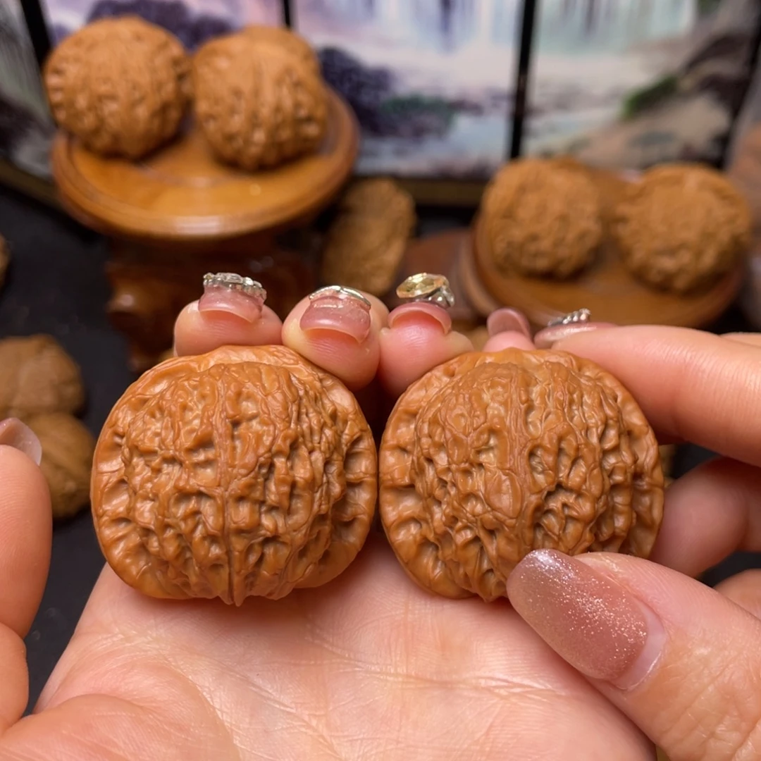 把件文玩核桃38血麒麟