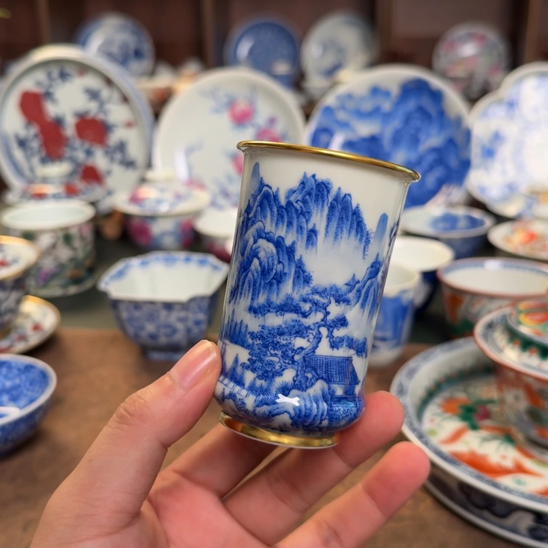 纯手工手绘陶瓷茶具