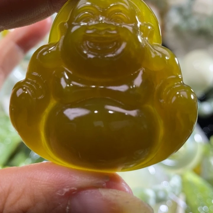 岫玉未镶嵌岫玉吊坠