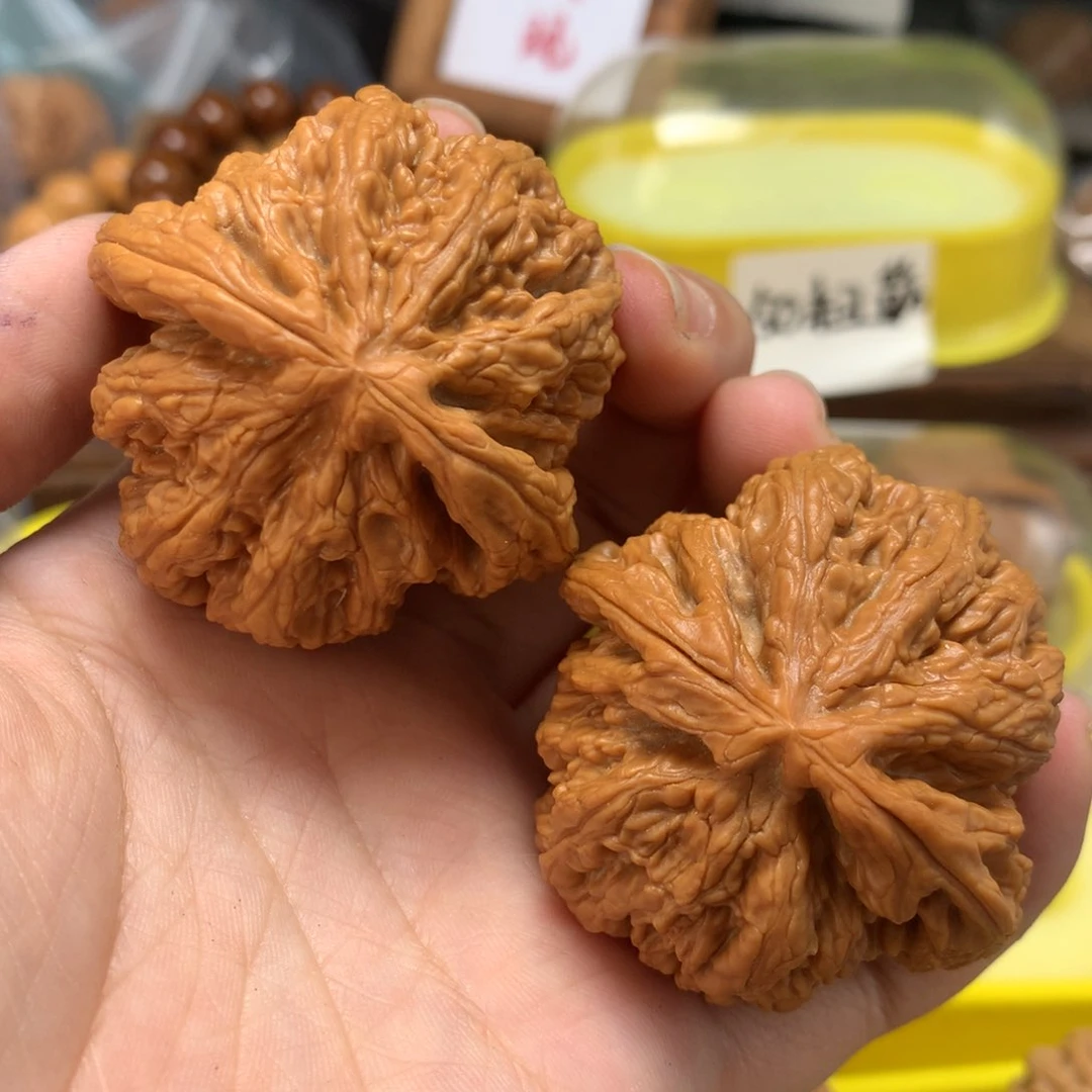 文玩核桃把件47粗筋