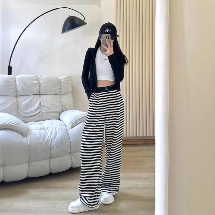 女装禅意仙气飘飘多巴胺服装女酷飒风女装高级感时尚长裤显瘦