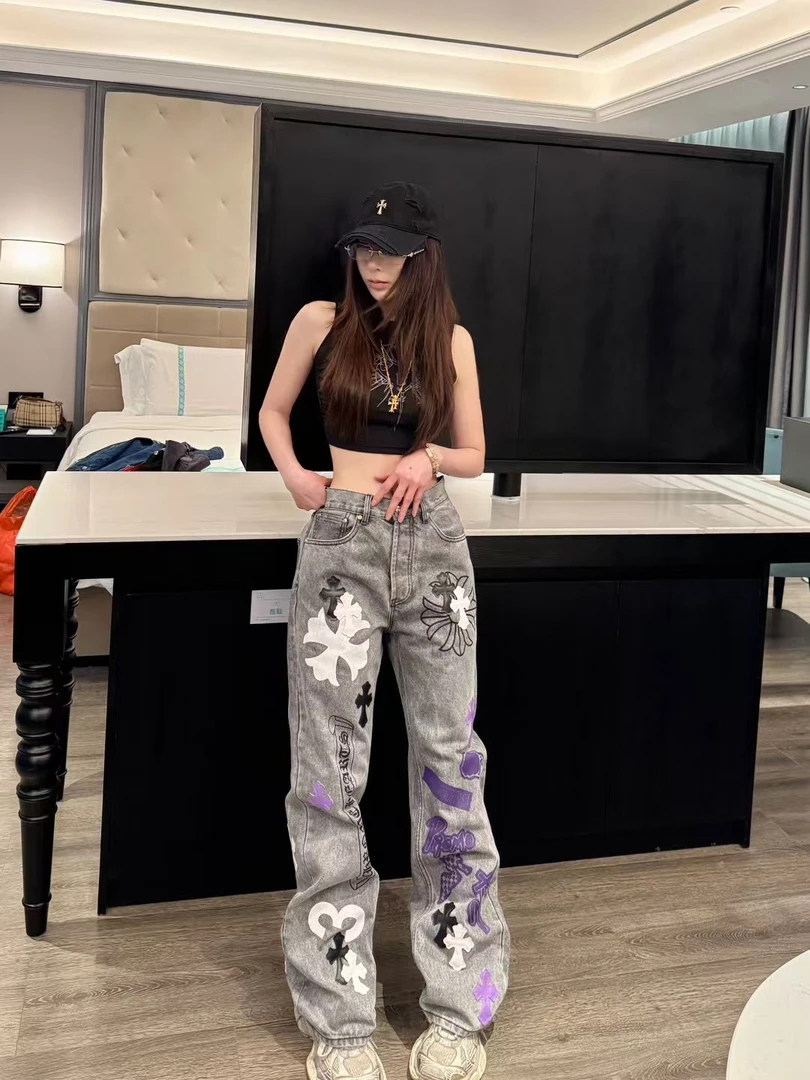 【灰水】重磅水洗牛仔裤男女同款