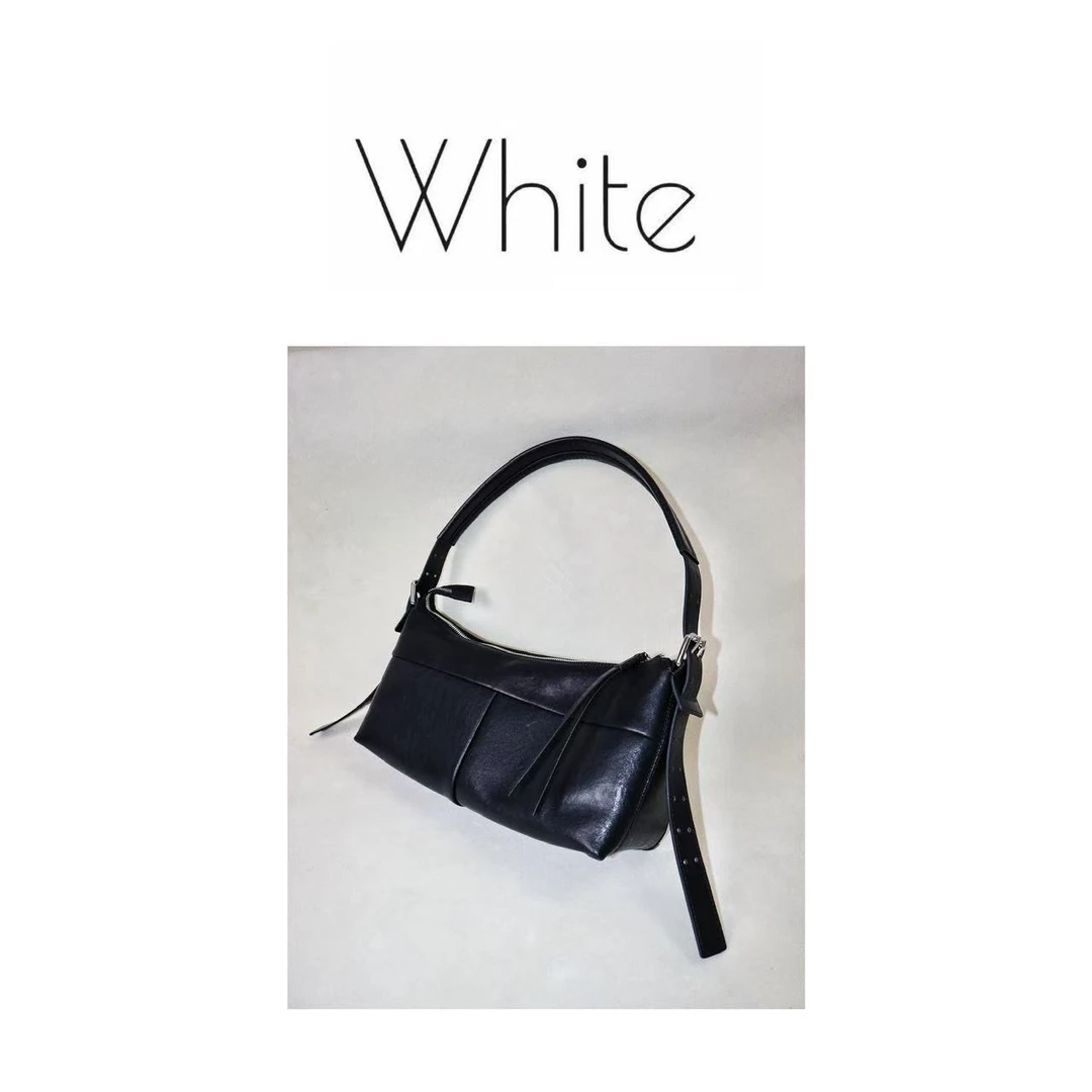 极简枕头包 牛皮两用包