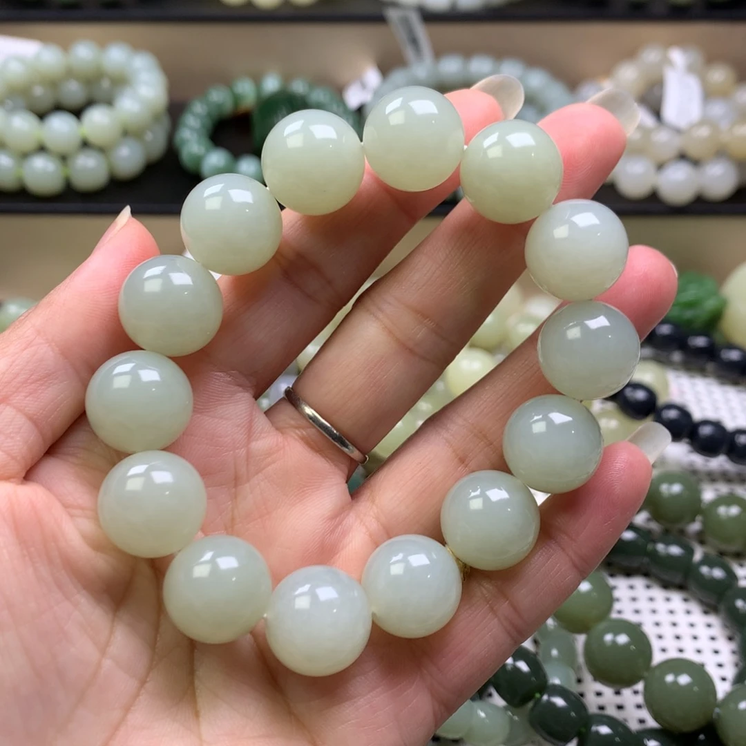 和田玉手链未镶嵌