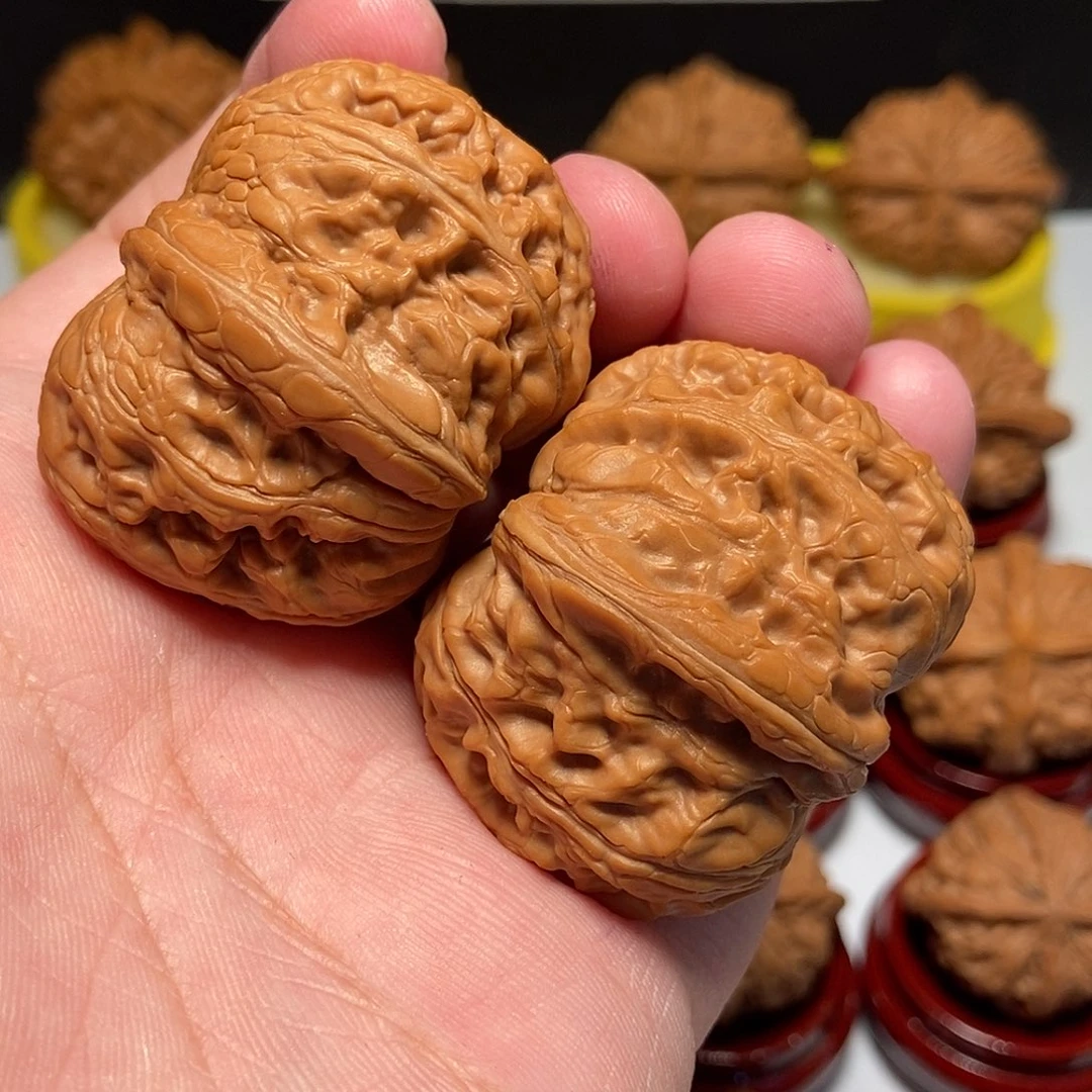 吊坠文玩核桃元宝45尺23