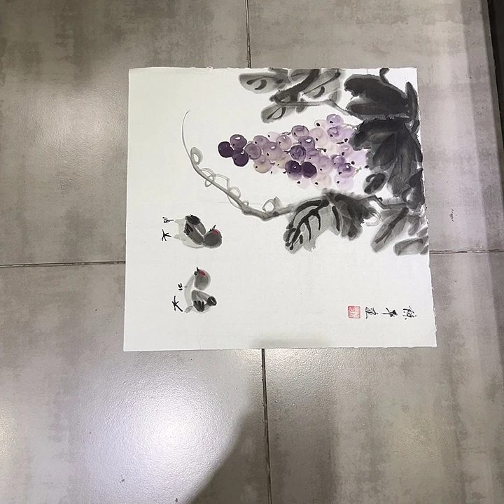 国画精品手绘作品