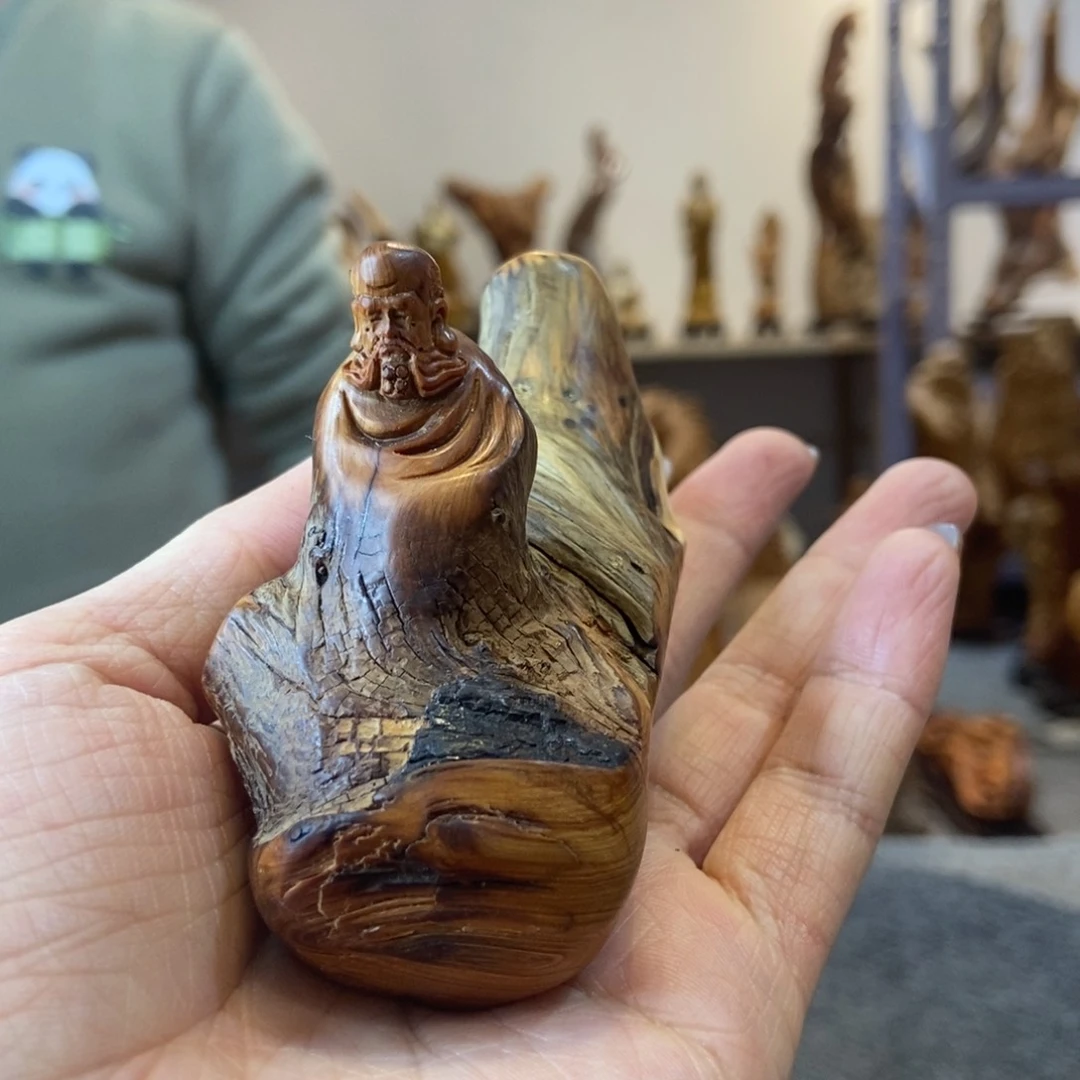 柏木（崖柏）太行崖柏根雕摆件