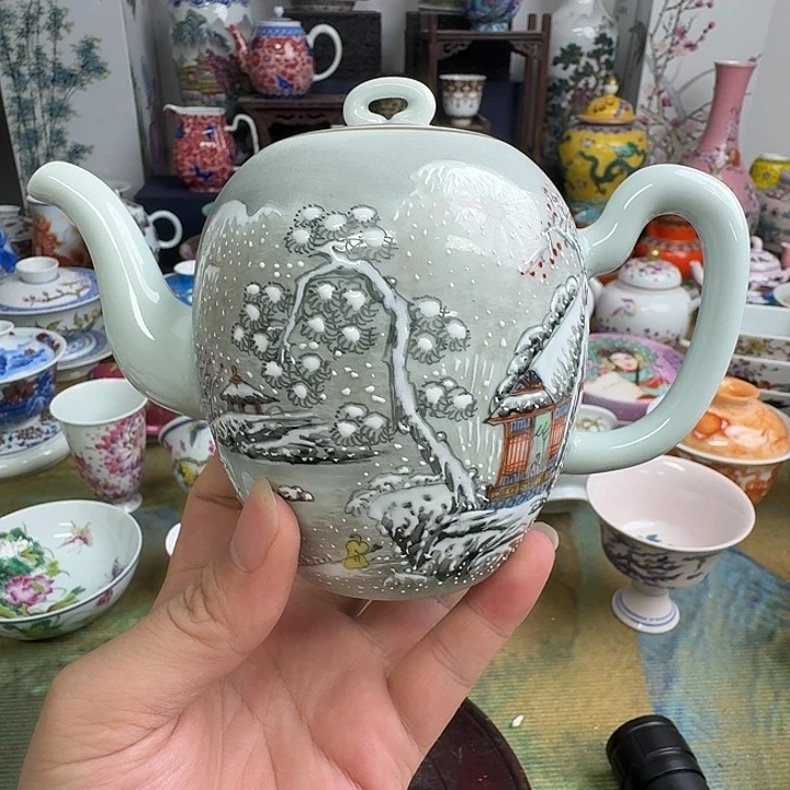 摆件景德镇陶瓷老厂瓷61