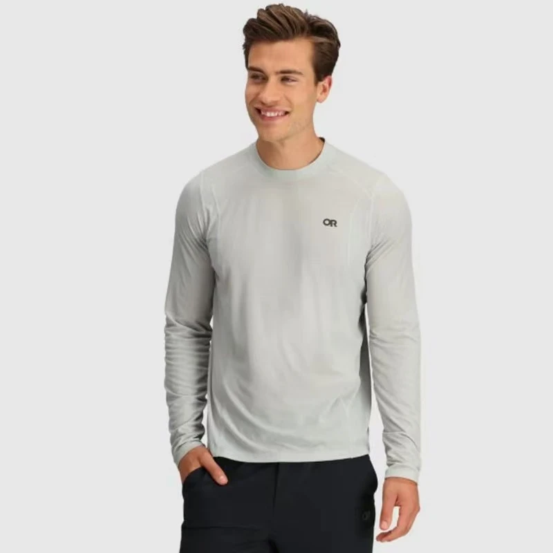OR回声T恤超轻户外速干弹力上衣男款防晒衣透气圆领长袖