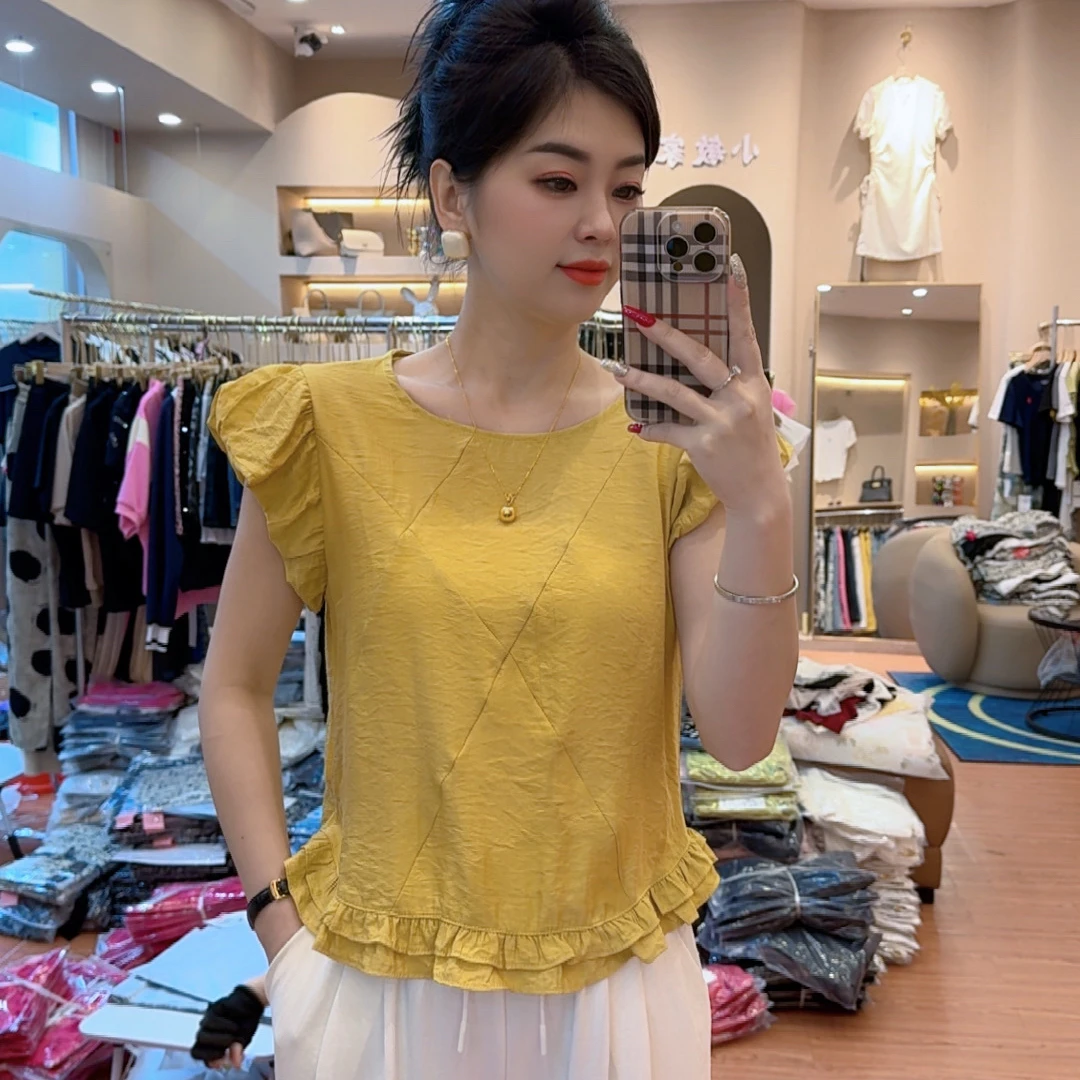 小敏家，夏季新款定制款娃娃款短袖上衣T恤