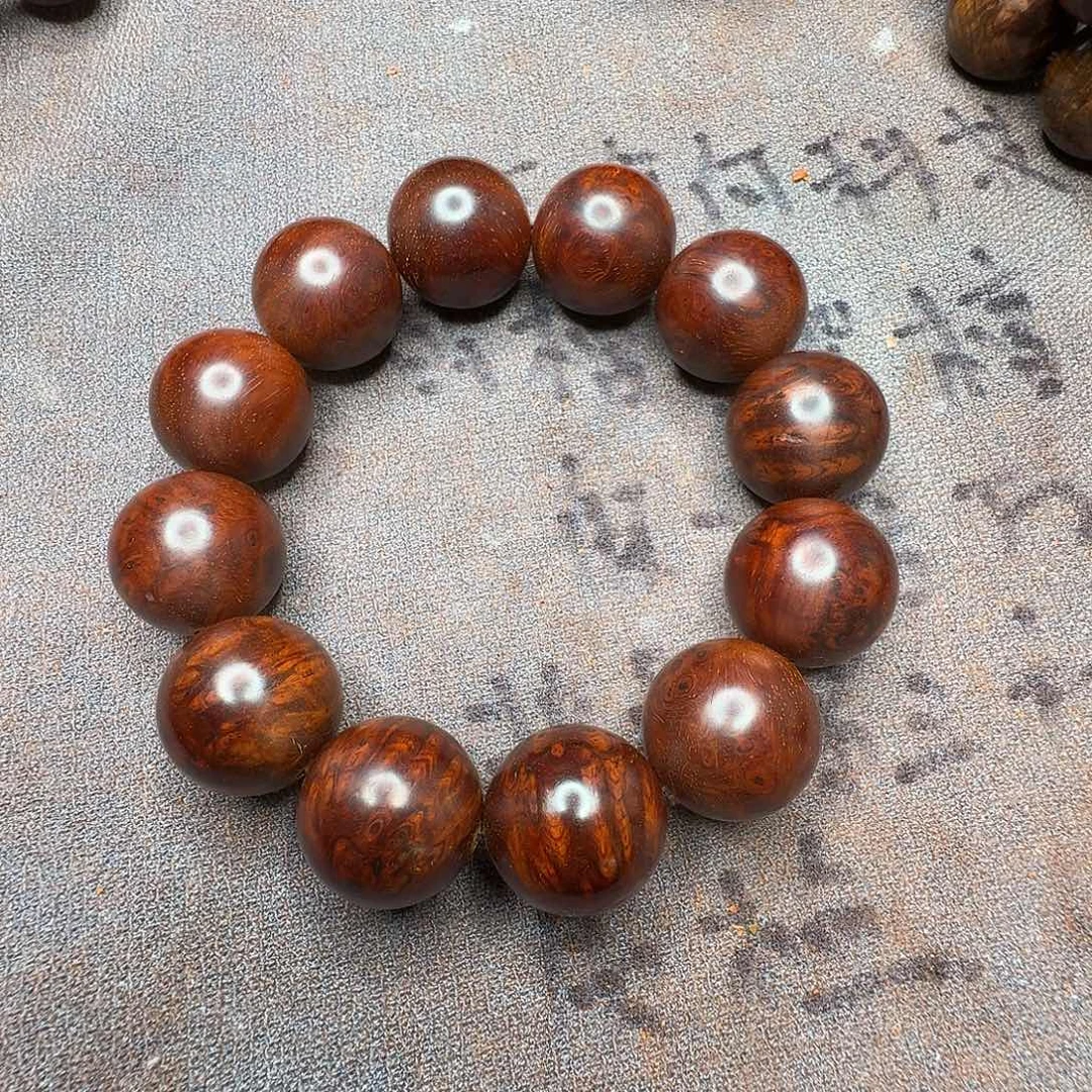 檀香紫檀（小叶紫檀）2.0/12印度小叶紫檀瘤疤虫洞无科技