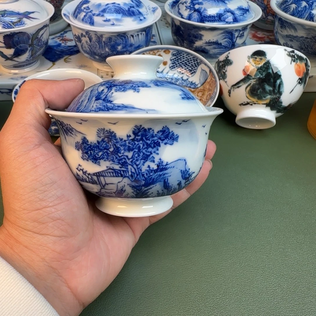 陶纯手工纯手绘茶具306