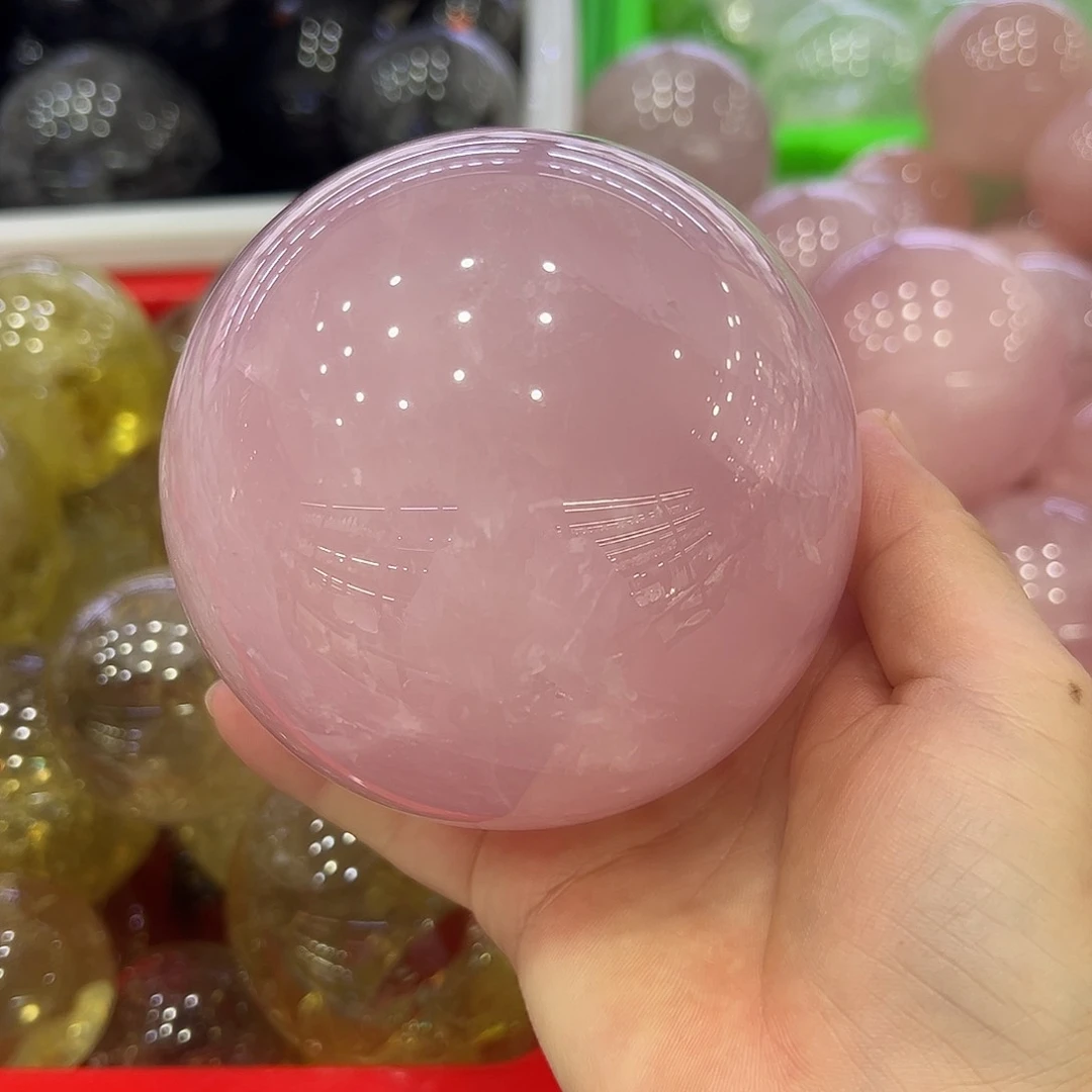水晶珠宝半成品未镶嵌摆件